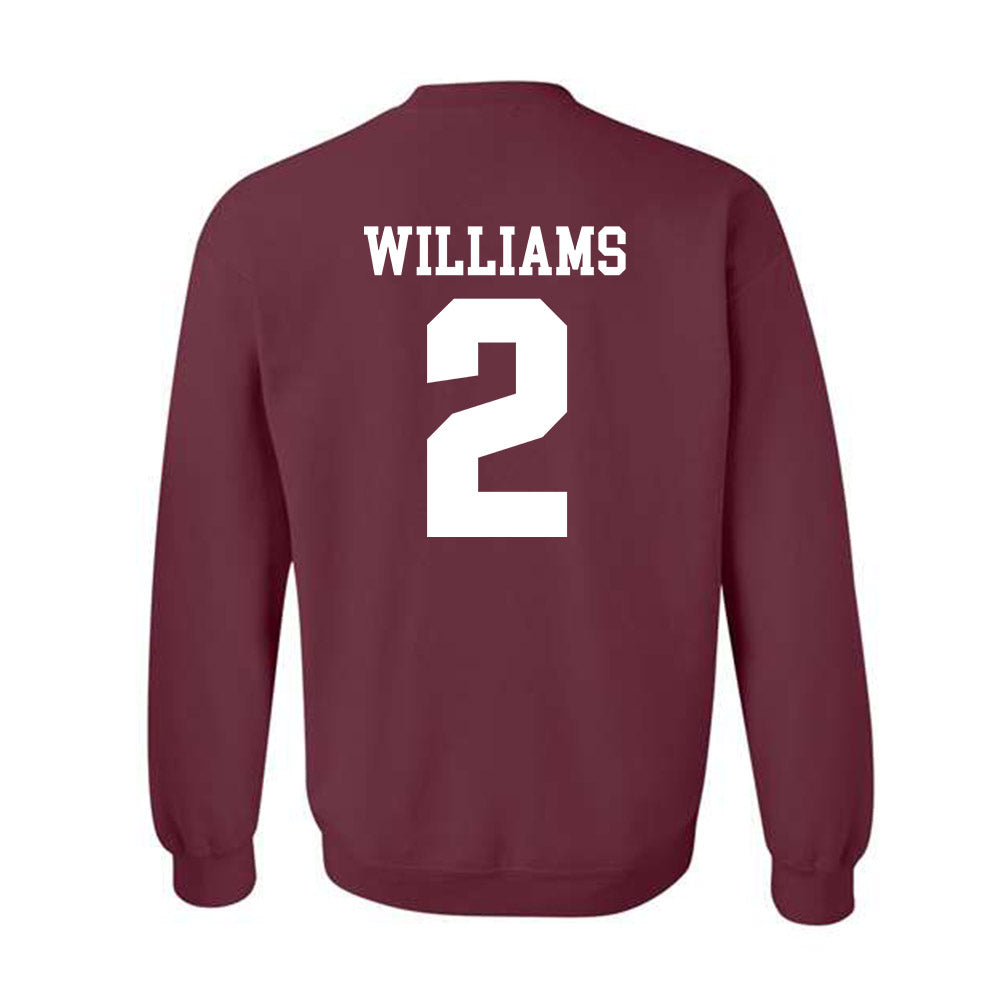 SIU Carbondale - NCAA Softball : Emily Williams - Classic Shersey Crewneck Sweatshirt-1