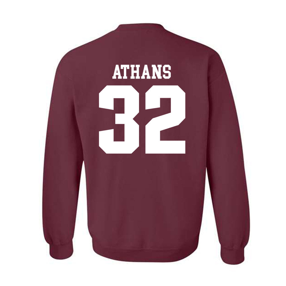 SIU Carbondale - NCAA Football : Jimmy Athans - Classic Shersey Crewneck Sweatshirt-1