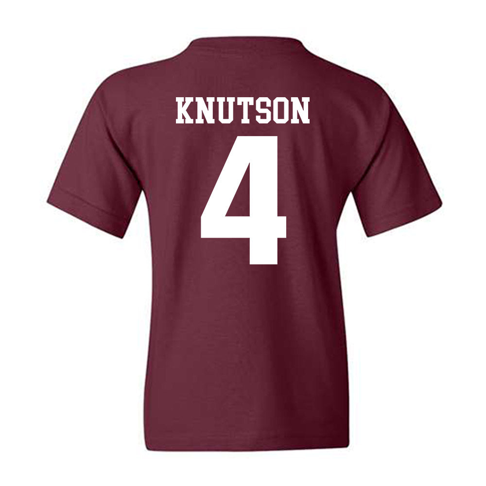 SIU Carbondale - NCAA Softball : Amanda Knutson - Classic Shersey Youth T-Shirt-1