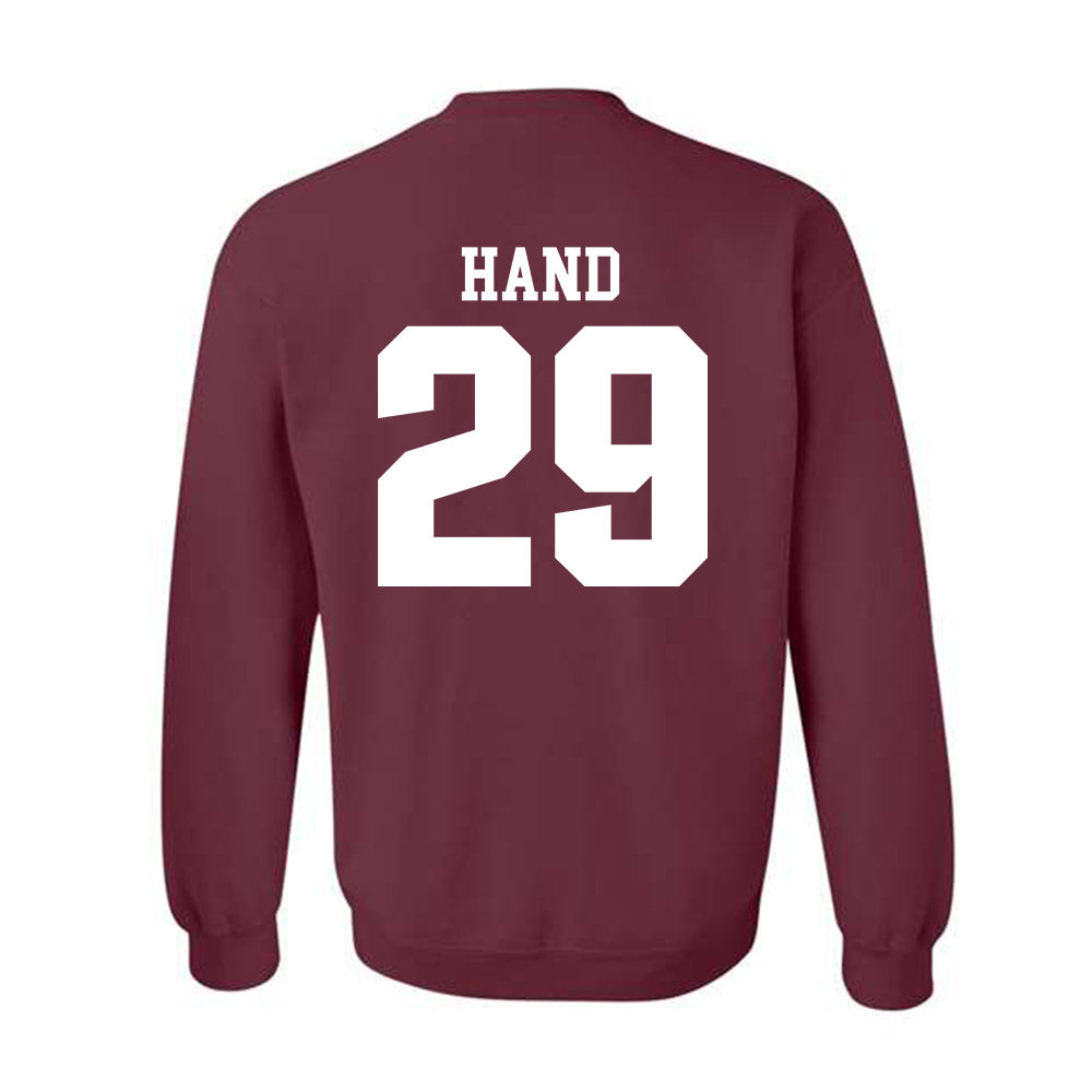 SIU Carbondale - NCAA Baseball : Nolan Hand - Classic Shersey Crewneck Sweatshirt-1