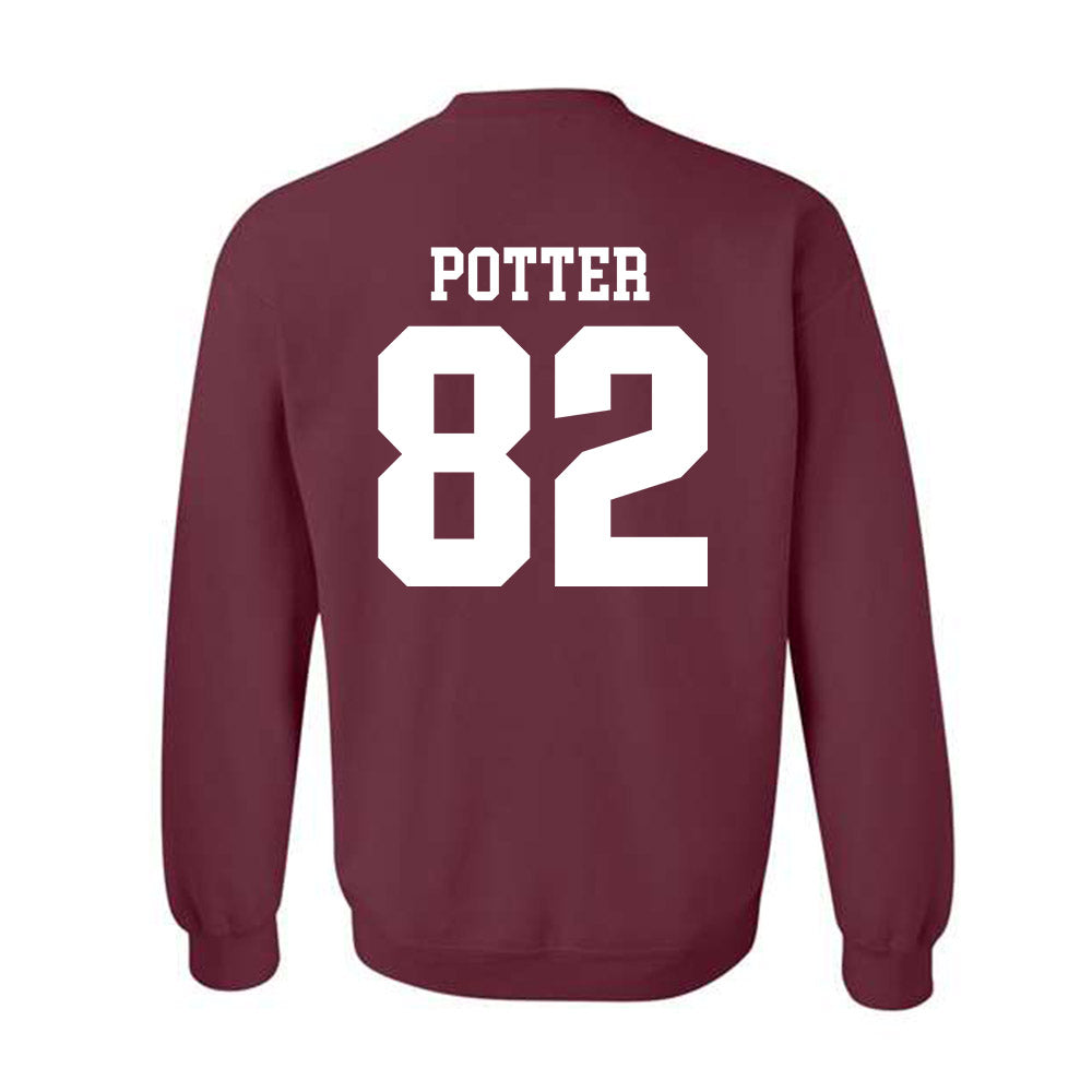 SIU Carbondale - NCAA Football : Chris Potter - Classic Shersey Crewneck Sweatshirt-1