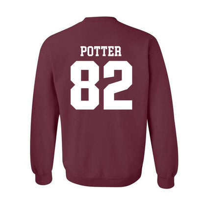 SIU Carbondale - NCAA Football : Chris Potter - Classic Shersey Crewneck Sweatshirt-1