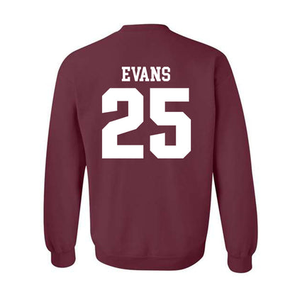 SIU Carbondale - NCAA Baseball : Andrew Evans - Classic Shersey Crewneck Sweatshirt-1