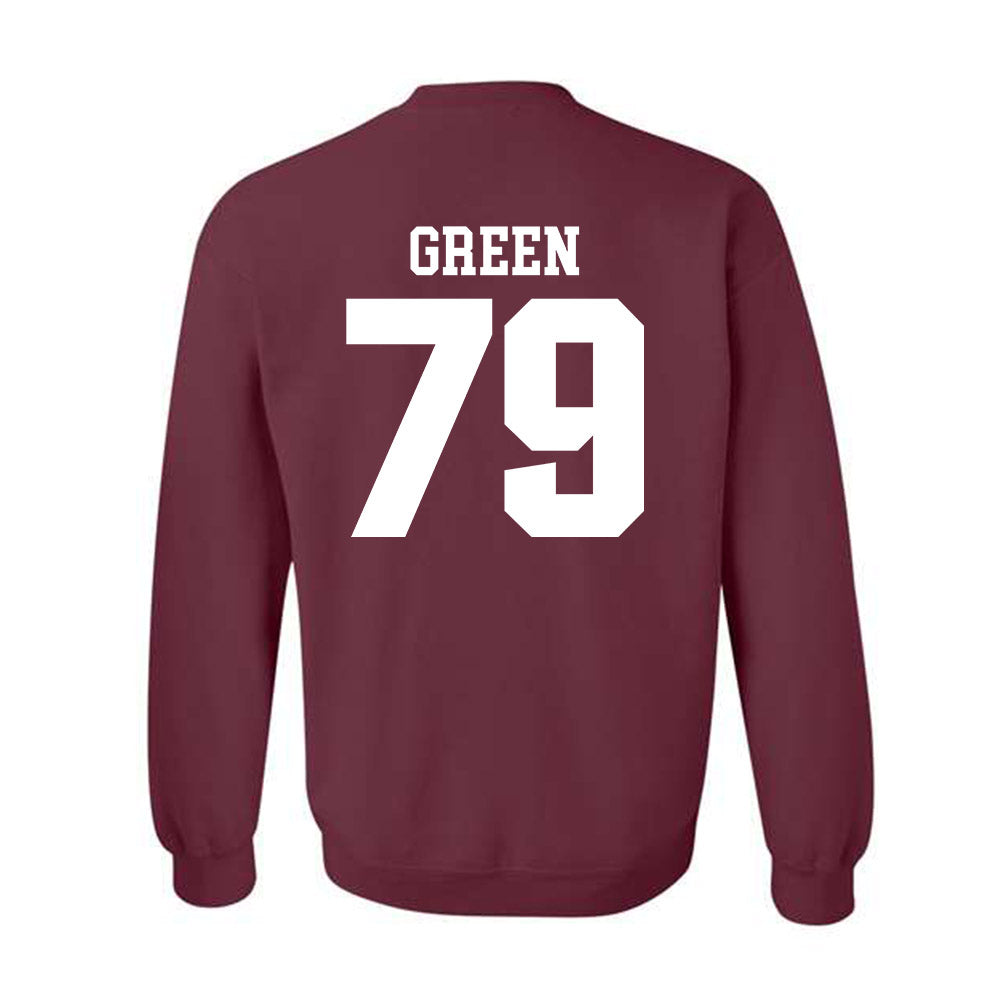 SIU Carbondale - NCAA Football : Donte Green - Classic Shersey Crewneck Sweatshirt-1