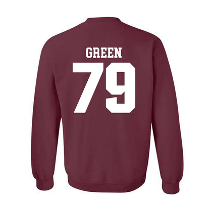 SIU Carbondale - NCAA Football : Donte Green - Classic Shersey Crewneck Sweatshirt-1
