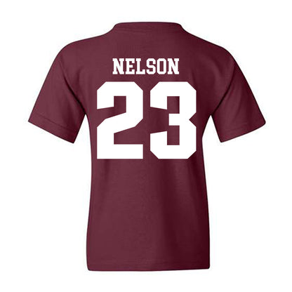 SIU Carbondale - NCAA Women's Basketball : Tkiyah Nelson - Classic Shersey Youth T-Shirt-1
