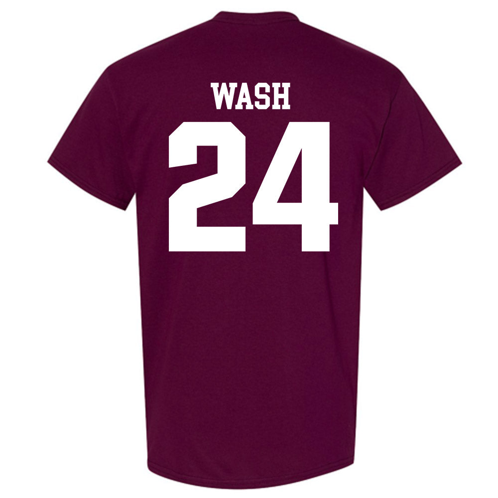 SIU Carbondale - NCAA Football : Lem Wash - Classic Shersey T-Shirt-1