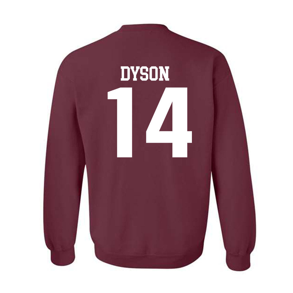 SIU Carbondale - NCAA Football : Traivon Dyson - Classic Shersey Crewneck Sweatshirt-1