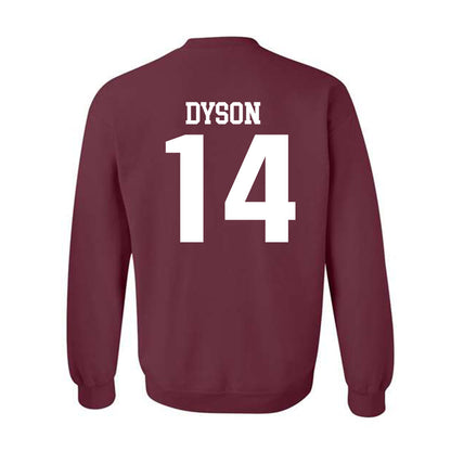 SIU Carbondale - NCAA Football : Traivon Dyson - Classic Shersey Crewneck Sweatshirt-1