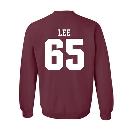 SIU Carbondale - NCAA Football : Owen Lee - Classic Shersey Crewneck Sweatshirt-1