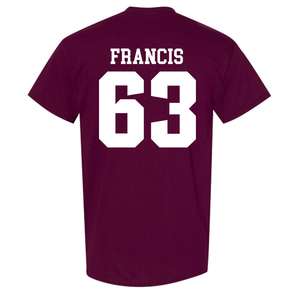 SIU Carbondale - NCAA Football : Kellen Francis - Classic Shersey T-Shirt-1