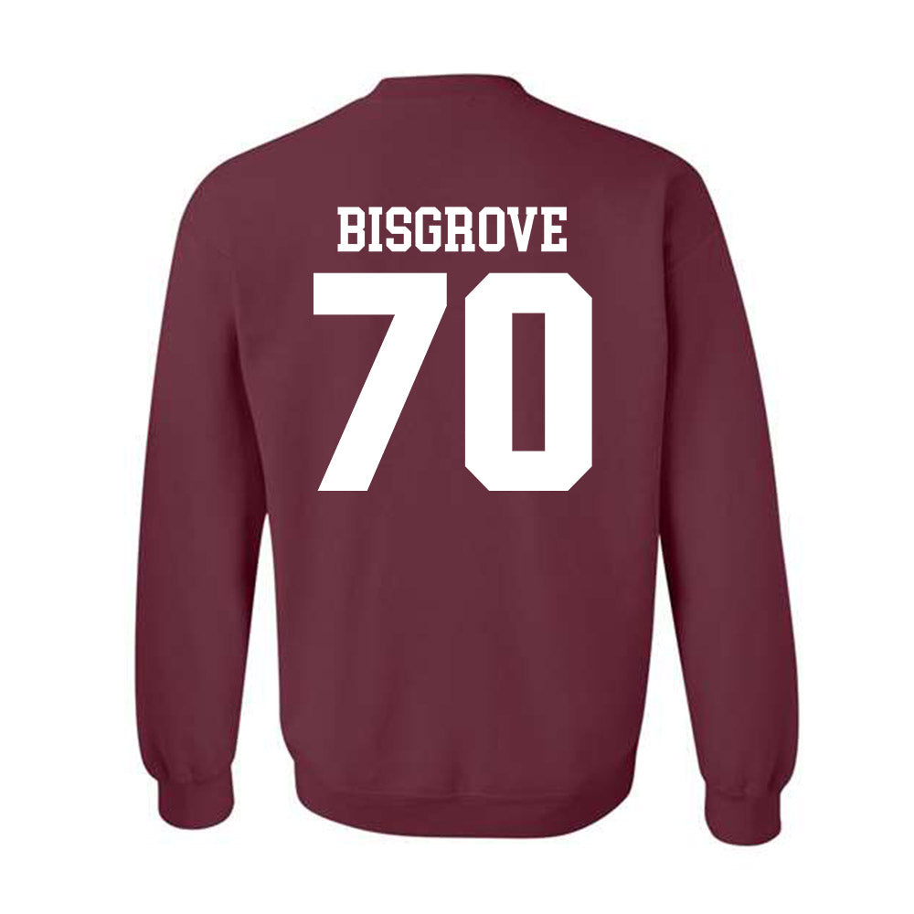 SIU Carbondale - NCAA Football : Brendan Bisgrove - Classic Shersey Crewneck Sweatshirt-1