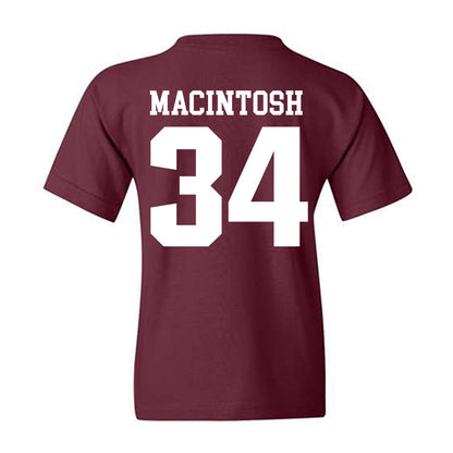 SIU Carbondale - NCAA Baseball : Jack MacIntosh - Classic Shersey Youth T-Shirt-1