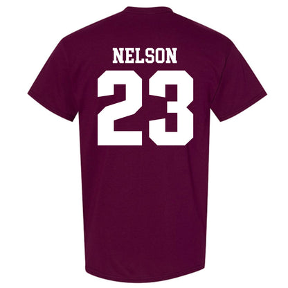SIU Carbondale - NCAA Women's Basketball : Tkiyah Nelson - Classic Shersey T-Shirt-1