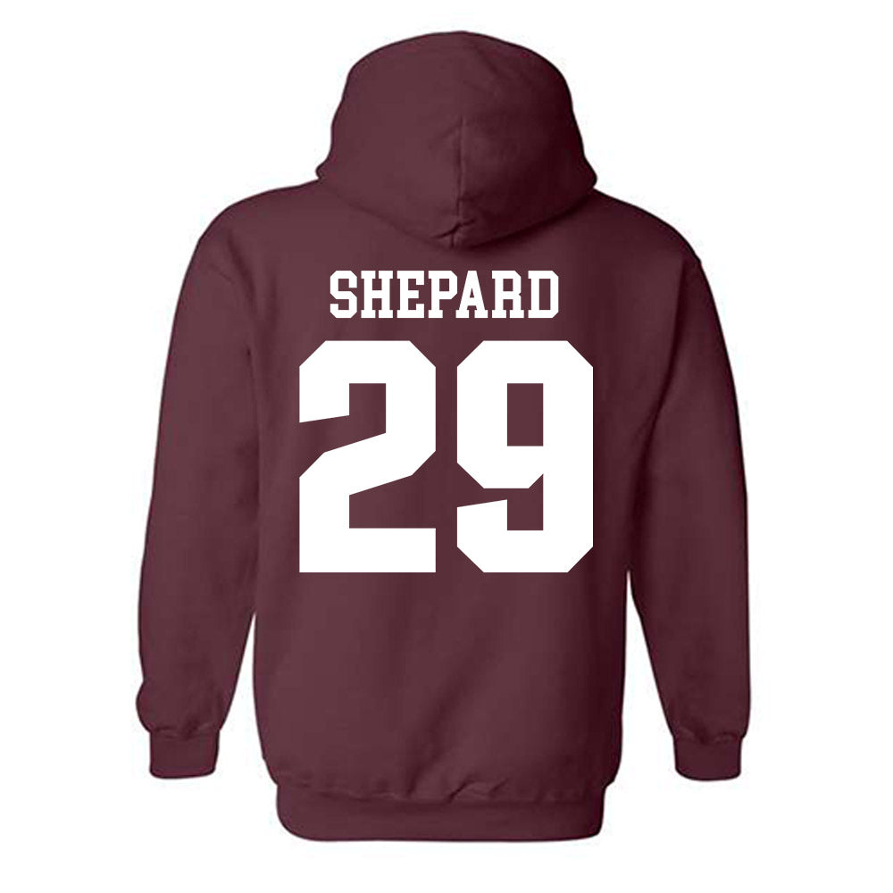 SIU Carbondale - NCAA Football : Gavin Shepard - Classic Shersey Hooded Sweatshirt-1
