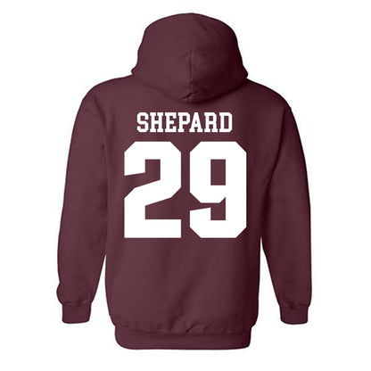 SIU Carbondale - NCAA Football : Gavin Shepard - Classic Shersey Hooded Sweatshirt-1