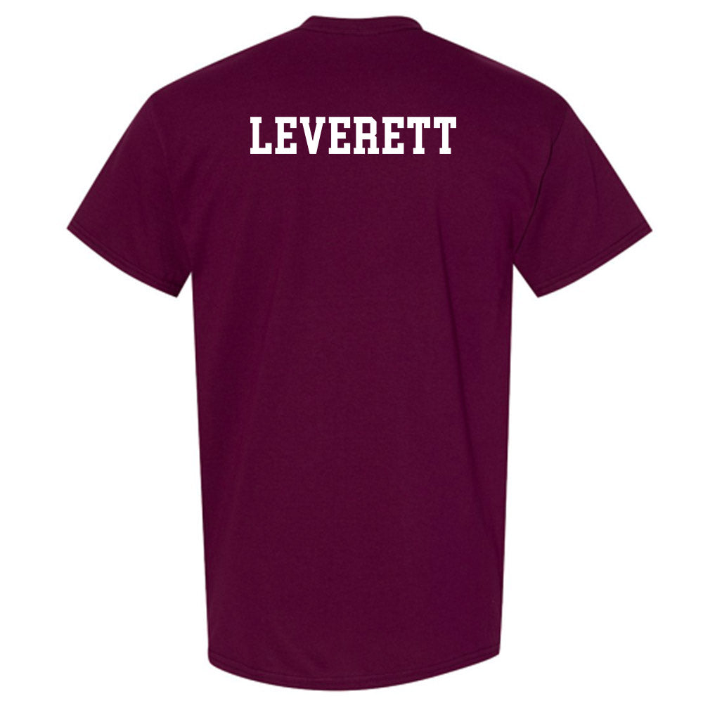 SIU Carbondale - NCAA Men's Track & Field : Luke Leverett - Classic Shersey T-Shirt-1