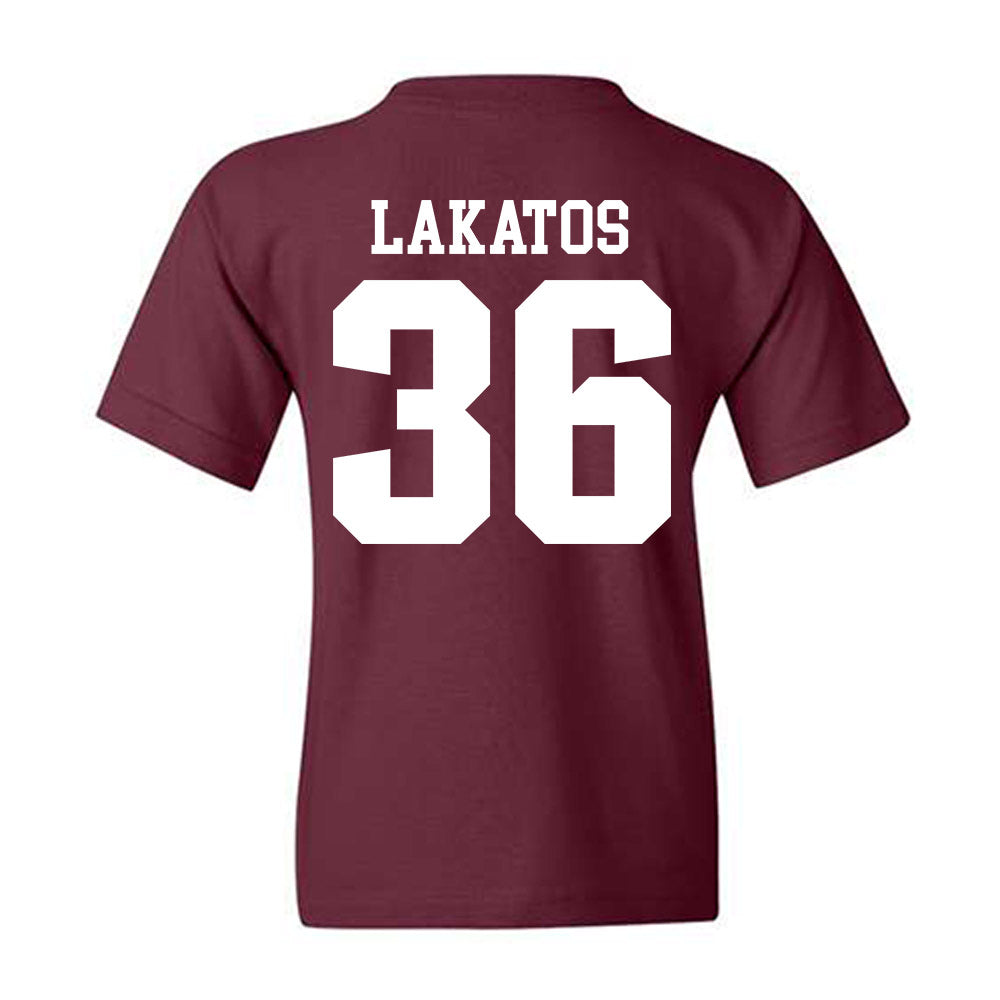 SIU Carbondale - NCAA Football : Clayton Lakatos - Classic Shersey Youth T-Shirt-1