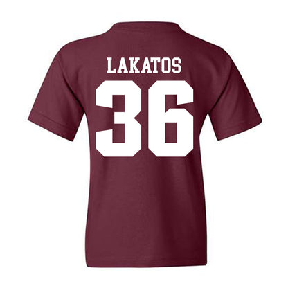 SIU Carbondale - NCAA Football : Clayton Lakatos - Classic Shersey Youth T-Shirt-1