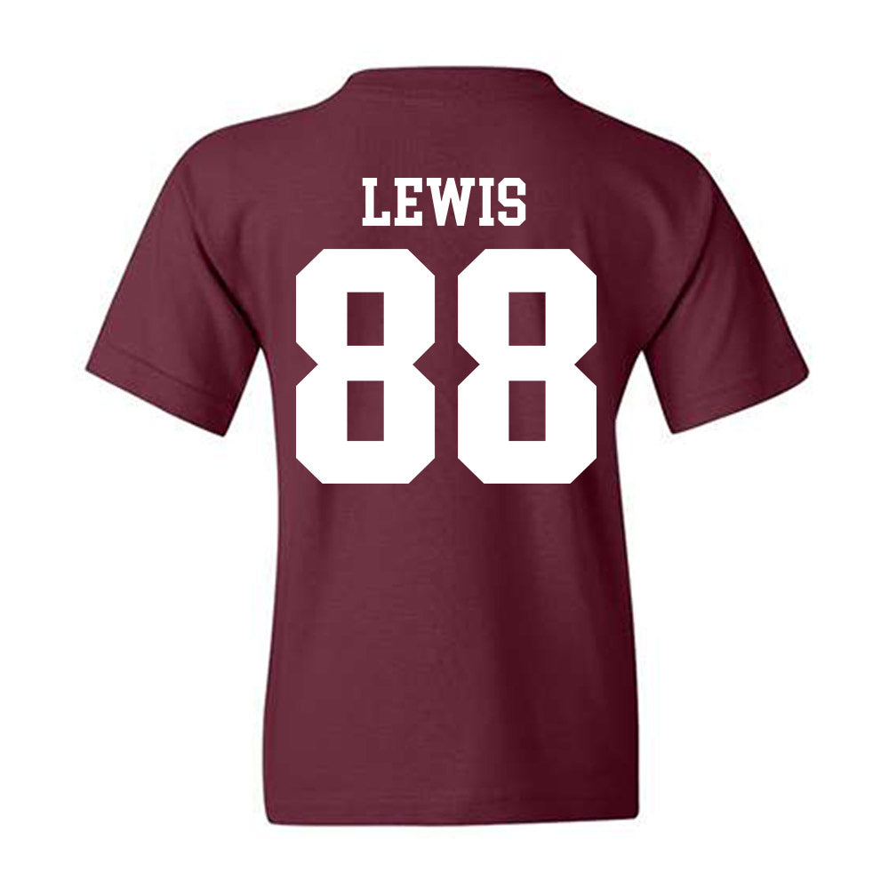 SIU Carbondale - NCAA Football : Kaden Lewis - Classic Shersey Youth T-Shirt-1