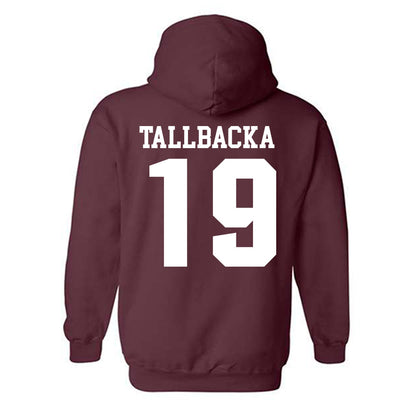 SIU Carbondale - NCAA Women's Soccer : Katelyn Tallbacka - Classic Shersey Hooded Sweatshirt-1
