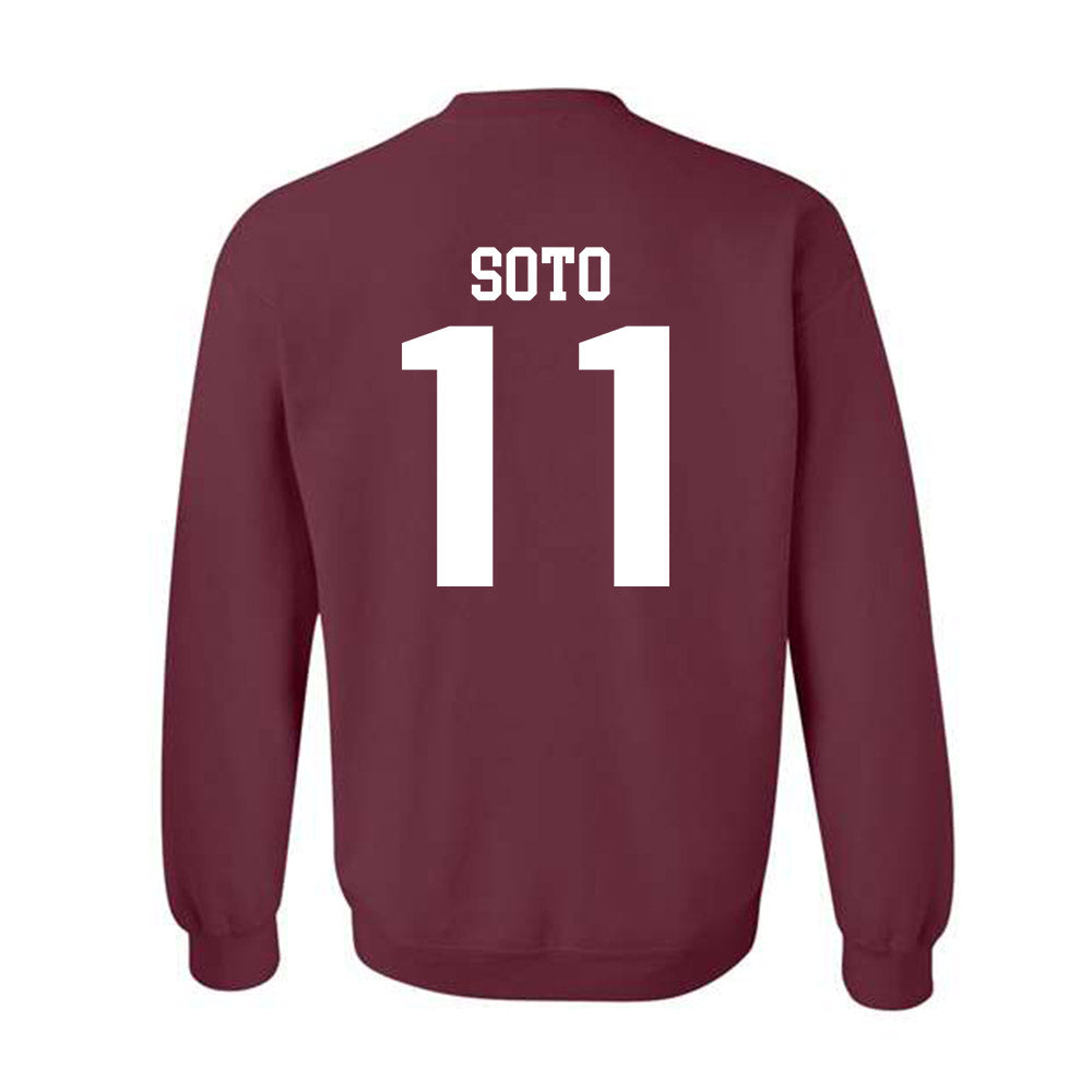 SIU Carbondale - NCAA Women's Soccer : Londyn Soto - Classic Shersey Crewneck Sweatshirt-1