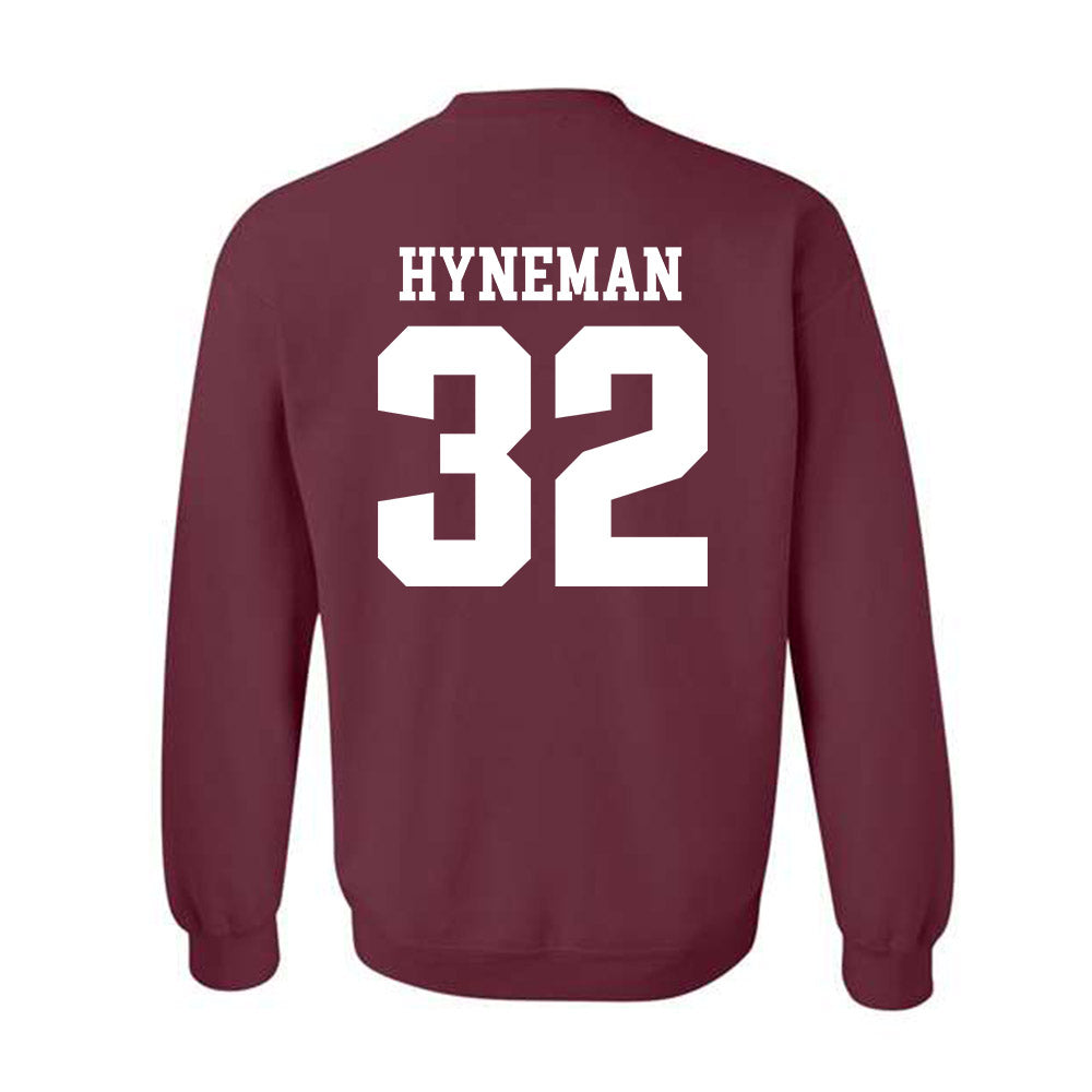 SIU Carbondale - NCAA Baseball : Josh Hyneman - Classic Shersey Crewneck Sweatshirt-1