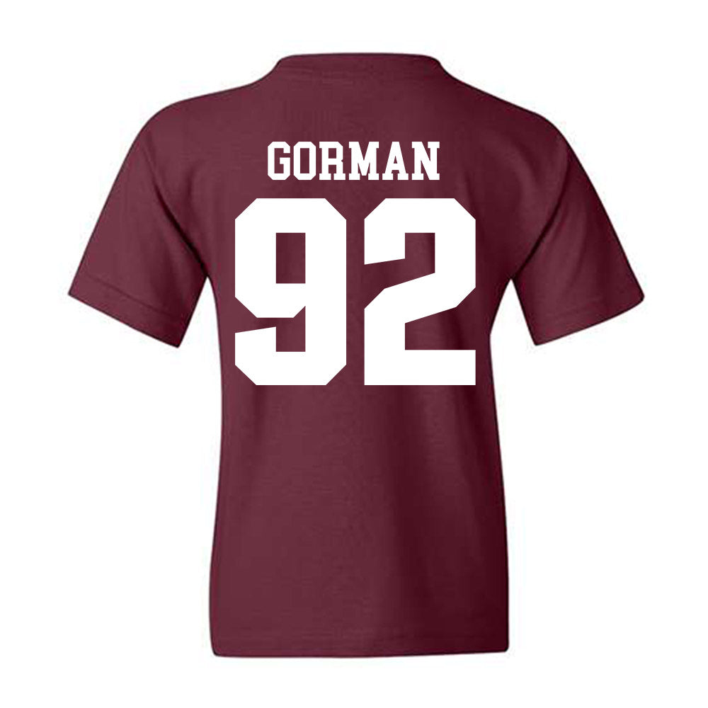 SIU Carbondale - NCAA Football : Elijah Gorman - Classic Shersey Youth T-Shirt-1