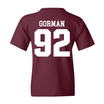 SIU Carbondale - NCAA Football : Elijah Gorman - Classic Shersey Youth T-Shirt-1