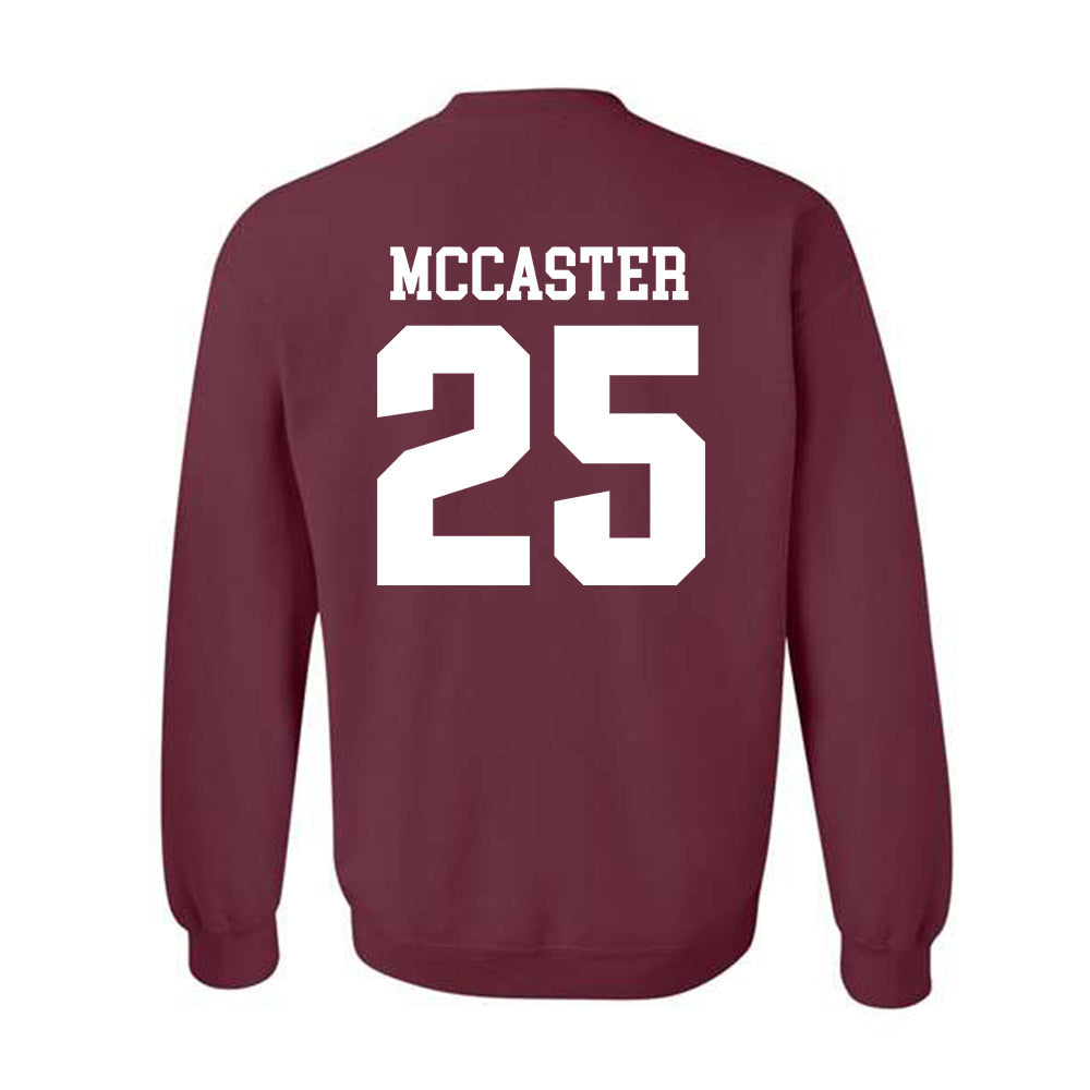 SIU Carbondale - NCAA Football : Jayden McCaster - Classic Shersey Crewneck Sweatshirt-1