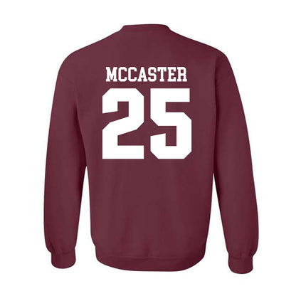 SIU Carbondale - NCAA Football : Jayden McCaster - Classic Shersey Crewneck Sweatshirt-1