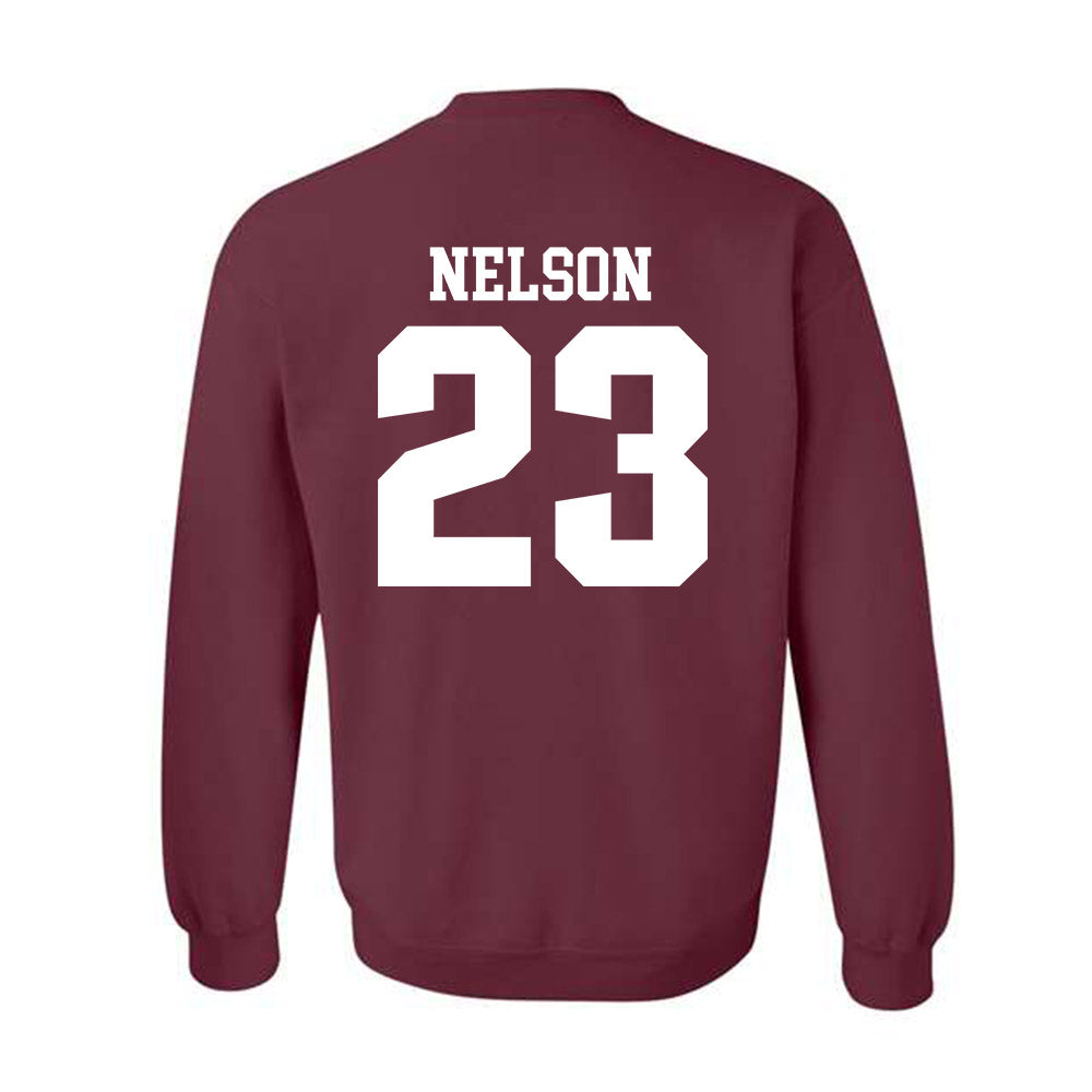 SIU Carbondale - NCAA Women's Basketball : Tkiyah Nelson - Classic Shersey Crewneck Sweatshirt-1