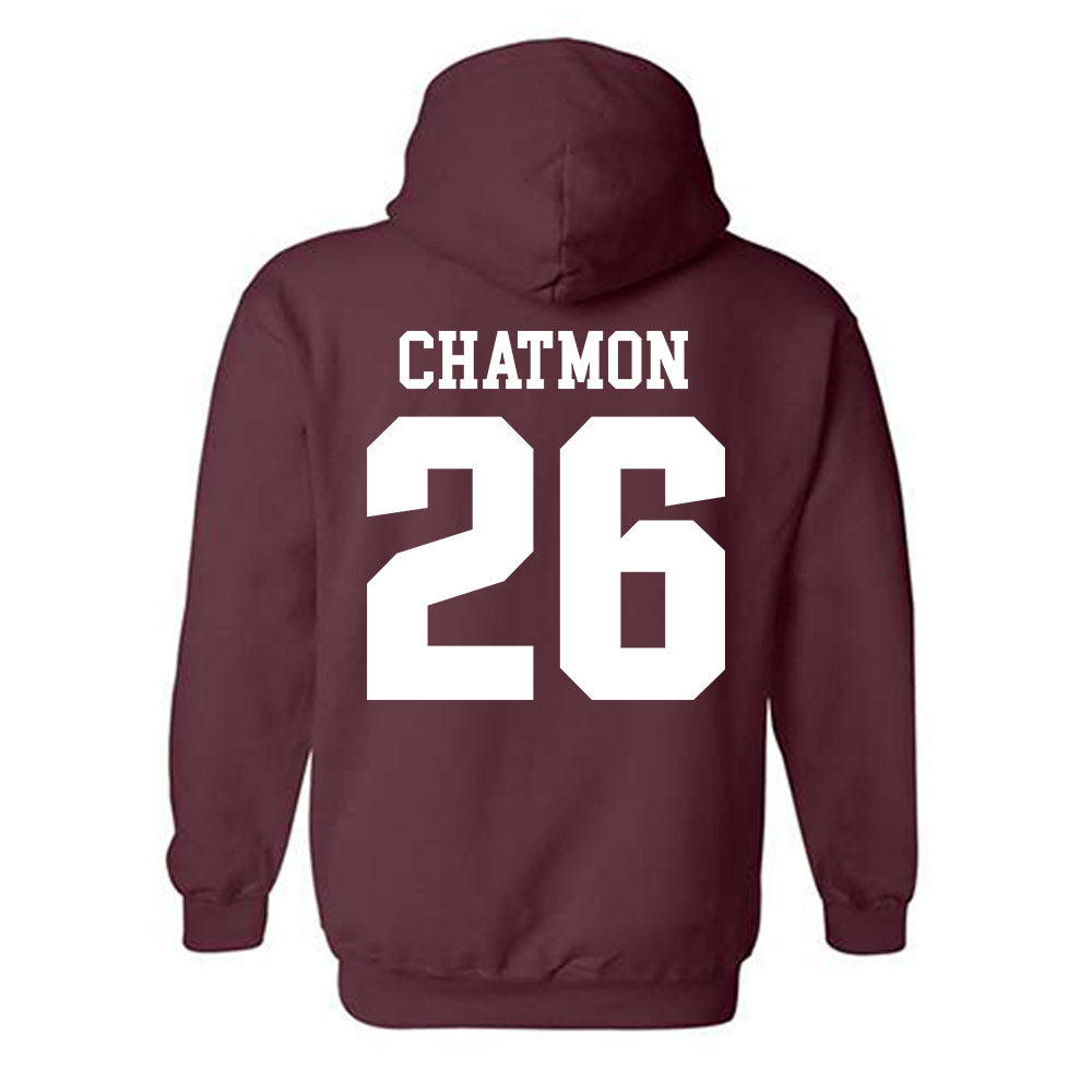 SIU Carbondale - NCAA Football : Quade Chatmon - Classic Shersey Hooded Sweatshirt-1