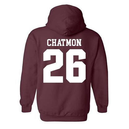 SIU Carbondale - NCAA Football : Quade Chatmon - Classic Shersey Hooded Sweatshirt-1
