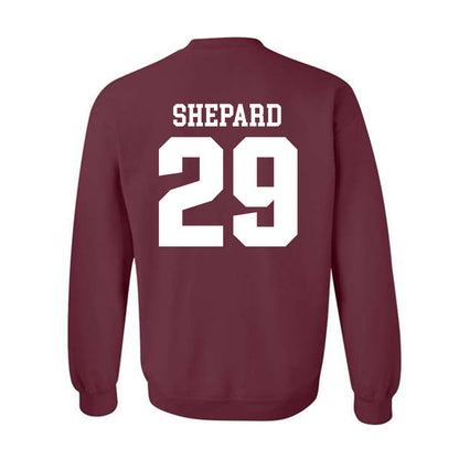 SIU Carbondale - NCAA Football : Gavin Shepard - Classic Shersey Crewneck Sweatshirt-1