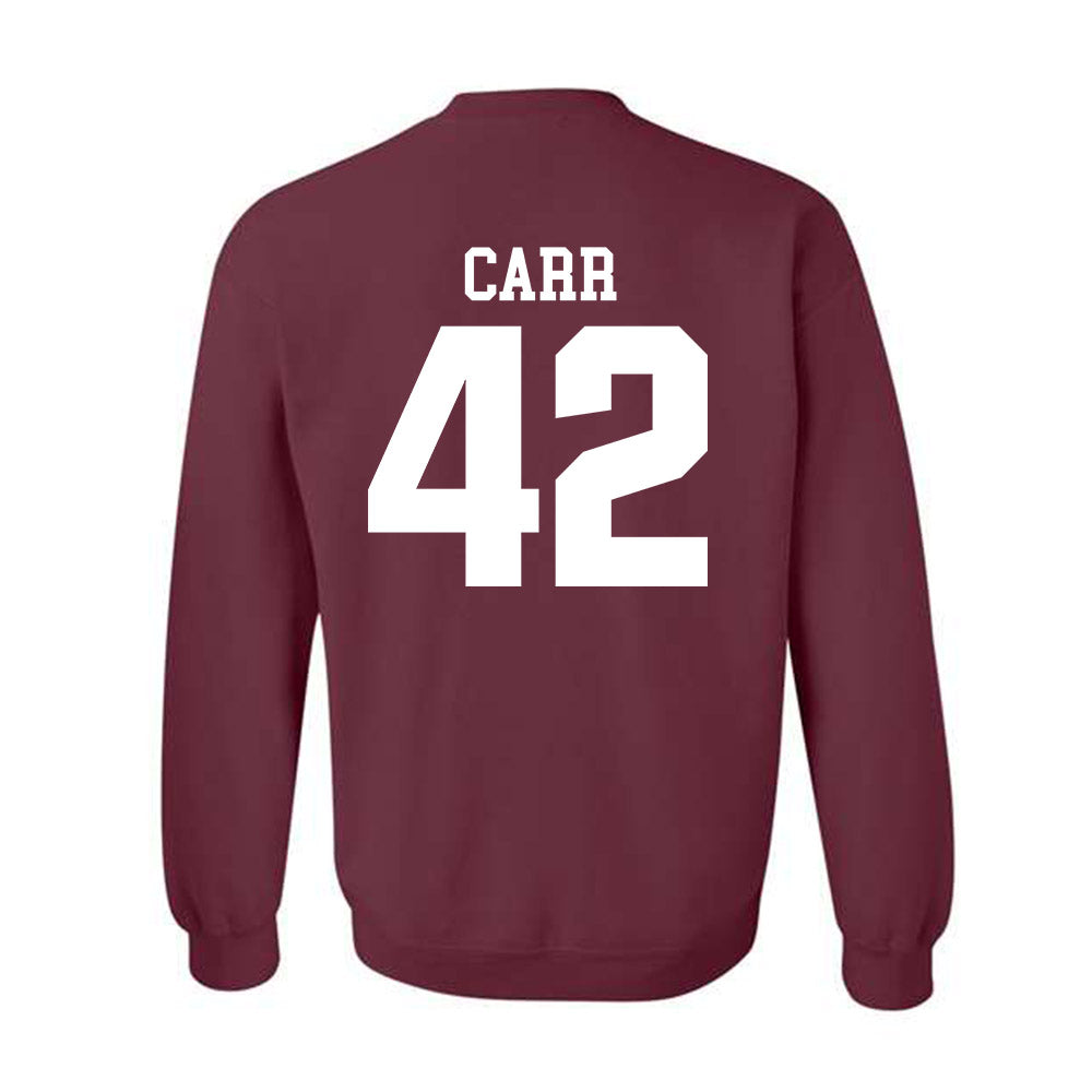 SIU Carbondale - NCAA Football : Patrick Carr - Classic Shersey Crewneck Sweatshirt-1