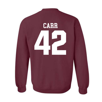 SIU Carbondale - NCAA Football : Patrick Carr - Classic Shersey Crewneck Sweatshirt-1