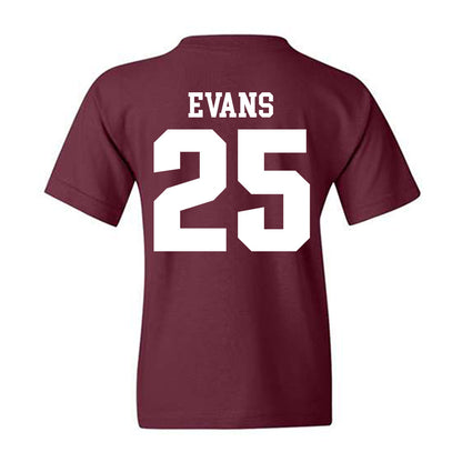SIU Carbondale - NCAA Baseball : Andrew Evans - Classic Shersey Youth T-Shirt-1