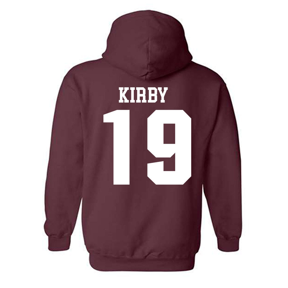 SIU Carbondale - NCAA Baseball : Jace Kirby - Classic Shersey Hooded Sweatshirt-1