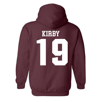 SIU Carbondale - NCAA Baseball : Jace Kirby - Classic Shersey Hooded Sweatshirt-1