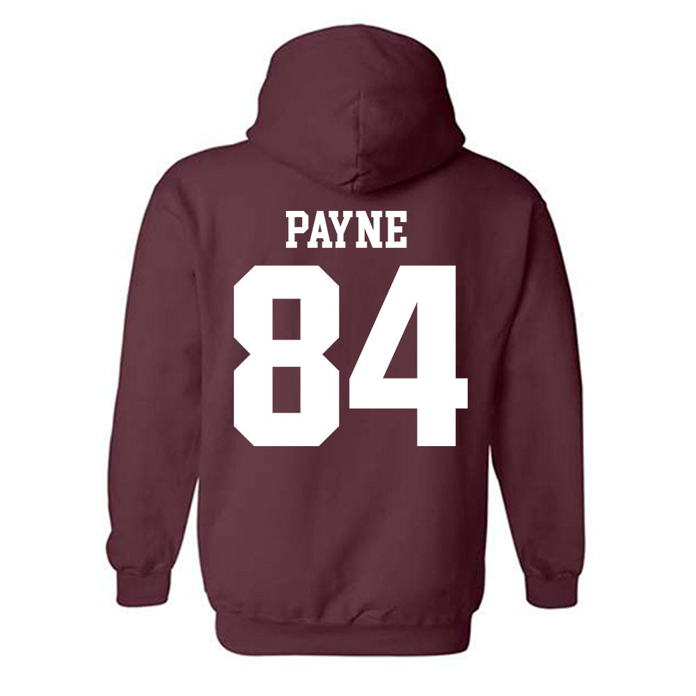 SIU Carbondale - NCAA Football : Tristen Payne - Classic Shersey Hooded Sweatshirt-1