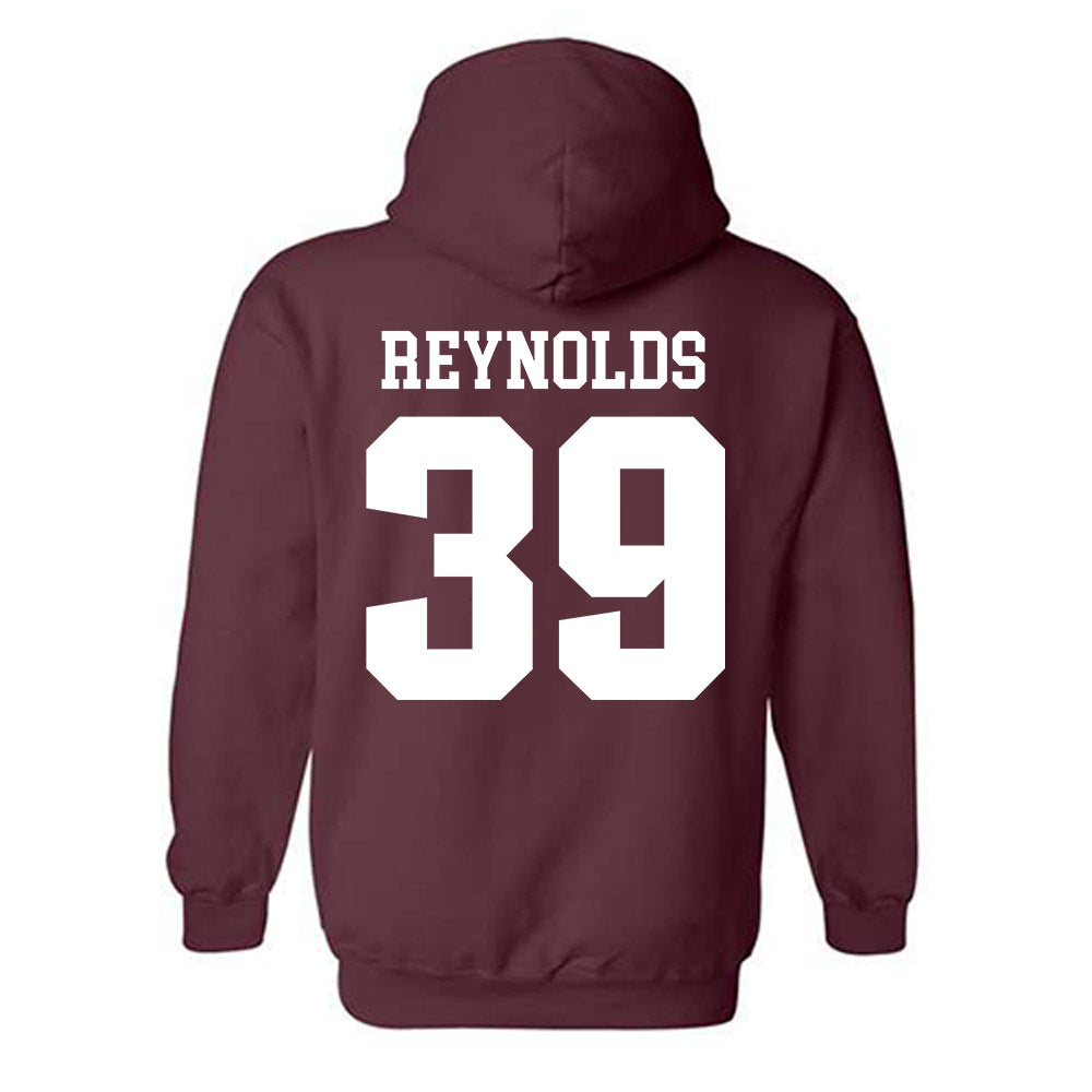 SIU Carbondale - NCAA Football : Chase Reynolds - Classic Shersey Hooded Sweatshirt-1