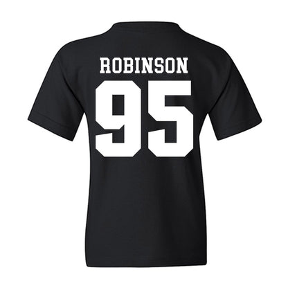 SIU Carbondale - NCAA Football : Caillou Robinson - Classic Shersey Youth T-Shirt-1