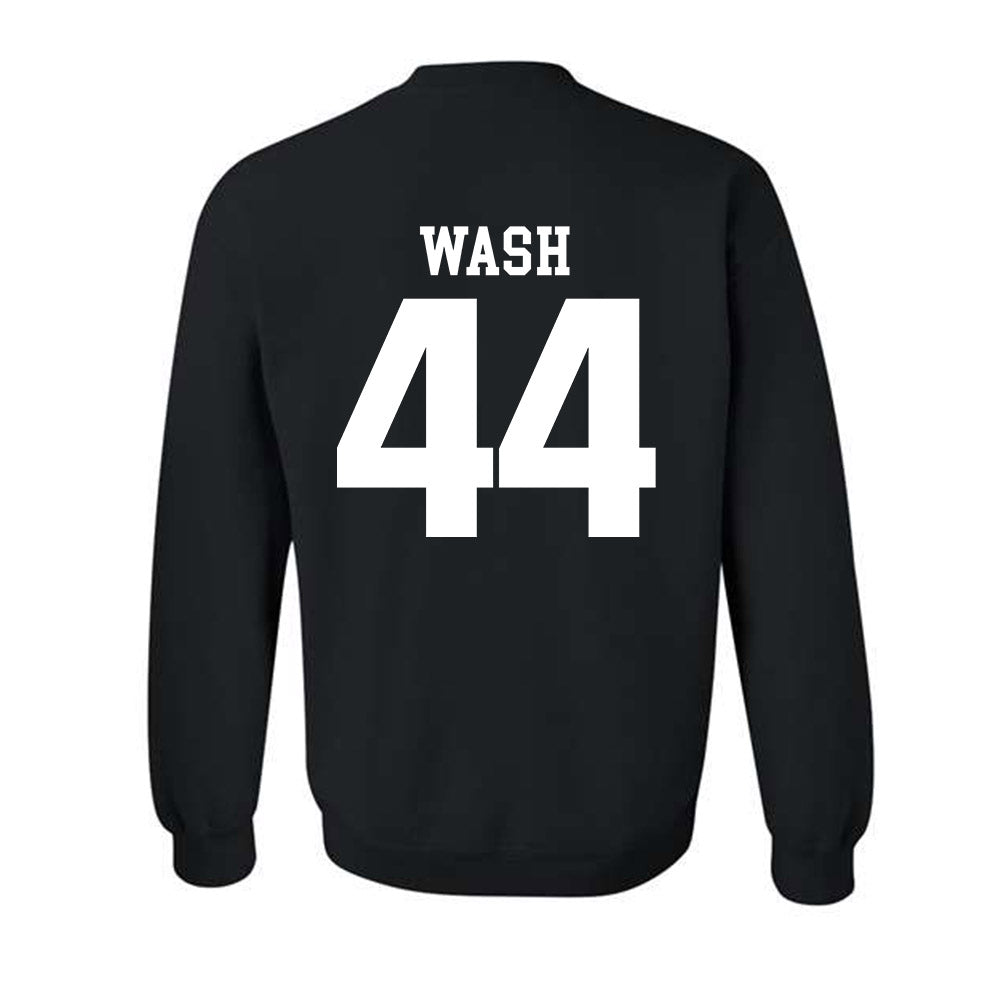 SIU Carbondale - NCAA Football : Miles Wash - Classic Shersey Crewneck Sweatshirt-1