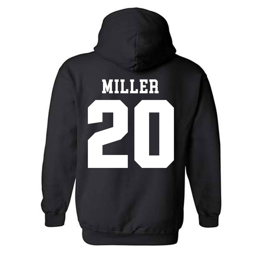 SIU Carbondale - NCAA Baseball : Charlie Miller - Classic Shersey Hooded Sweatshirt-1