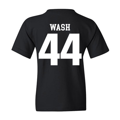 SIU Carbondale - NCAA Football : Miles Wash - Classic Shersey Youth T-Shirt-1