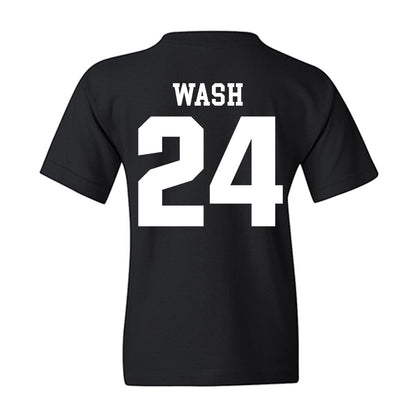 SIU Carbondale - NCAA Football : Lem Wash - Classic Shersey Youth T-Shirt-1
