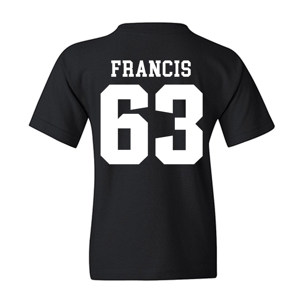 SIU Carbondale - NCAA Football : Kellen Francis - Classic Shersey Youth T-Shirt-1
