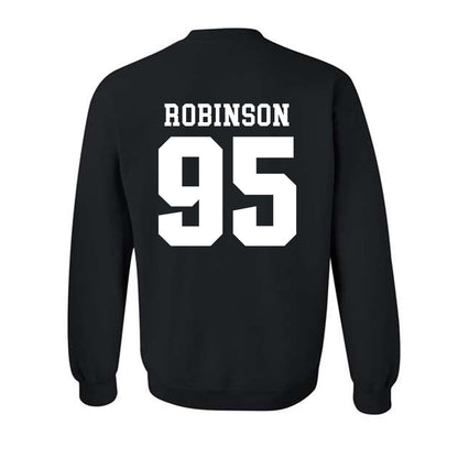 SIU Carbondale - NCAA Football : Caillou Robinson - Classic Shersey Crewneck Sweatshirt-1