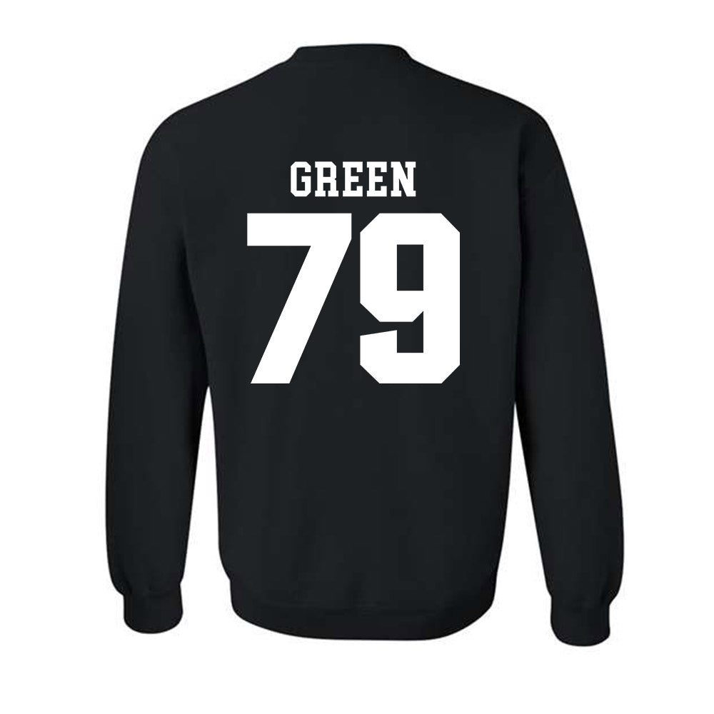 SIU Carbondale - NCAA Football : Donte Green - Classic Shersey Crewneck Sweatshirt-1